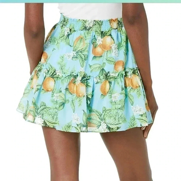 BB Dakota Steve Madden Lemon Zest Ruffle Tiered Ruffle Skirt Plus Size XXL NWT - Picture 4 of 4